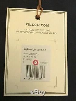 Nouvelles Filson Grand Hommes Lightweight Shirt Jac USA Pdsf 165 $