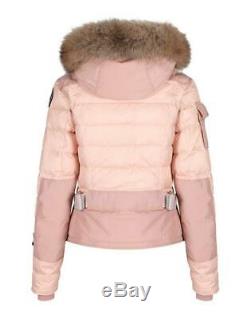 Parajumpers Skimaster Jacket Taille S Uk 10 Neuf £ 699 Rose Poudré