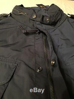 Polo Ralph Lauren Field Jacket Avec Capuchon Dissimulé 2xl XXL Bleu Marine 325,00 $