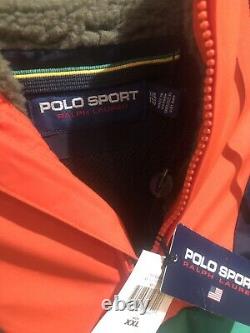 Polo Ralph Lauren Sportman Anorak Demi-zip Veste Homme Colorblock 2xl XXL
