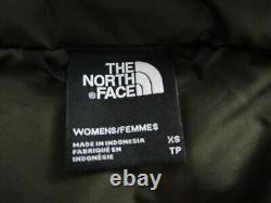 T.n.-o. Femmes La Face Nord Du Tnf Arctic Parka 2 Veste D'hiver Chaude En Bas Vert