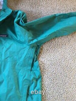 T.n.-o. Patagonia Torrentshell 3 Layer Rain Jacket Hommes XL Borealis Green