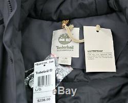 Timberland Parka Jacket Mens Taille L Gris Imperméable Respirant