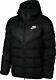 Tn Nike Sportswear Windrunner Bas Puffer Coat Jacket Mens Xxl Noir