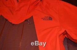 Tn-o Pdsf 349 $ The North Face Mens Jacket Gore Tex Steep Série Rouge / Brown Grand