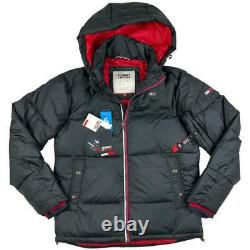 Tommy Hilfiger Black Puffer Coat Jacket Sorona Down S M L XL XXL New Rrp 180£