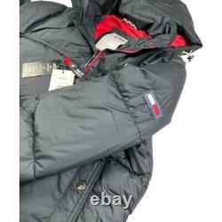 Tommy Hilfiger Black Puffer Coat Jacket Sorona Down S M L XL XXL New Rrp 180£