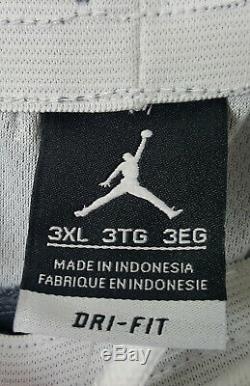Veste De Costume De Basket-ball Nike Air Jordan Dri-fit + Pantalon Gris Frais Nouveau (taille 3xl)