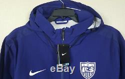 Veste De Soccer Nike Us, Équipe De Football, Coupe Ajustée, Bleu, Rare 643850-423 (taille Xl)