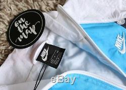 Veste De Survêtement À Demi-zip Avec Nike X Parra - Blanc - Taille Petite - Medium S M - Nouveau