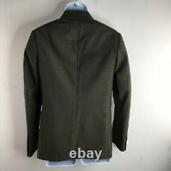 Veste Joseph Mens Olive Green Single Chest Pocket Two Button Taille 44/ Xs