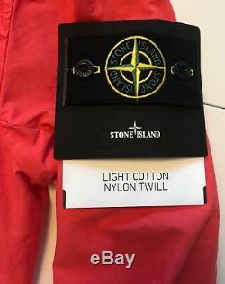 Veste Stone Island Harrington En Corail, Taille S, Fabriquée En Italie, Neuve Avec Étiquettes