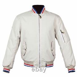 Veste bombardier d'été imperméable et respirante Spada Air Force 1 Royal Ivory