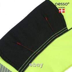 Veste de sécurité HI VIS respirante, coupe-vent et durable en jaune Pesso de haute qualité