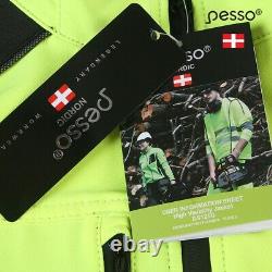 Veste de sécurité HI VIS respirante, coupe-vent et durable en jaune Pesso de haute qualité