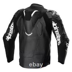 Veste en cuir pour hommes Alpinestar Atem V5 avec protections de niveau 2