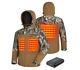 Vestes Chauffantes Tidewe Pour Hommes Avec Batterie, Vestes De Travail Isolées 180g