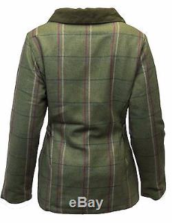Walker & Hawkes Veste De Chasse Derby Tweed Chasse Country 8-24 Rayures Rose